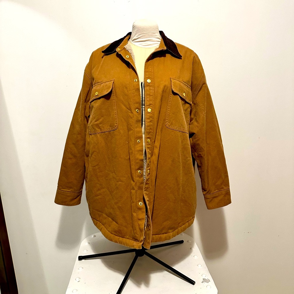 Aritzia Tan Chore Jacket